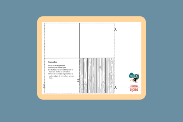Screenshot van stappenplan kamer