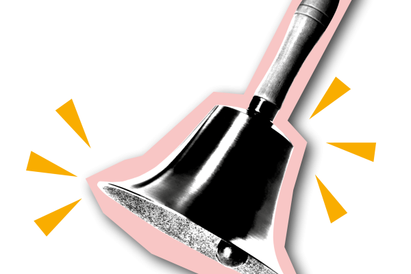 Hier zie je het logo van Saved by the bell 2026