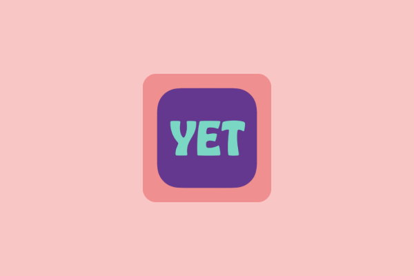 kleine versie logo app 'YET'
