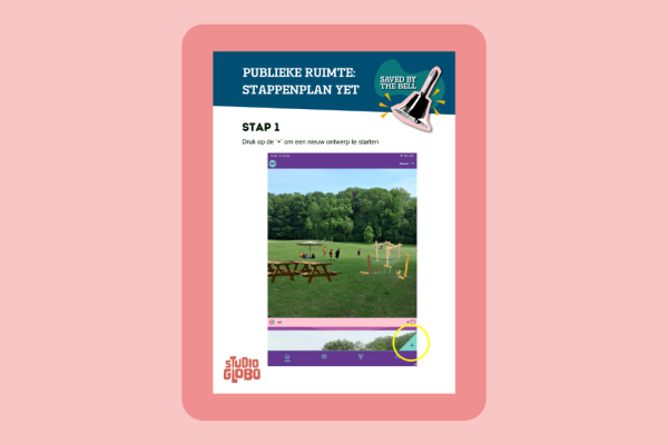 kleine versie opdracht publieke ruimte: stappenplan YET