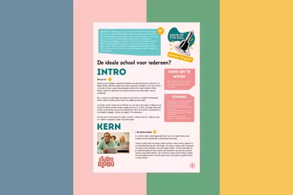 screenshot van eerste pagina van lesfiche